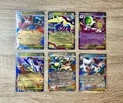 Lot Of 6 Mega Evolution Ex’s (Lucario, Etc)~ Mint/NM 2025 Holo Pokemon TCG Cards - Image 1