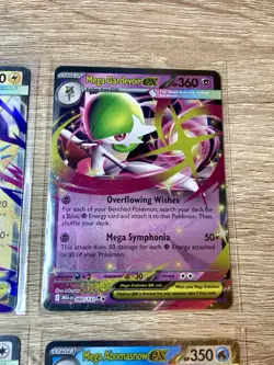 Lot Of 6 Mega Evolution Ex’s (Lucario, Etc)~ Mint/NM 2025 Holo Pokemon TCG Cards - Image 5