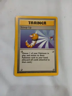 Scoop Up 78 of 102 Base Set Trainer Pokemon Card Unlimited Rare Vintage MINT - Image 1