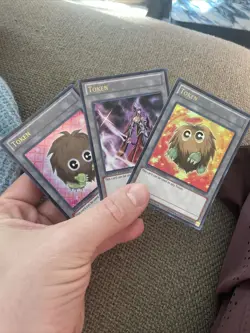 Yugioh 3 Card Token Collection Lot NM Conditions TCG Value Bundle Free Ship!! - Image 1