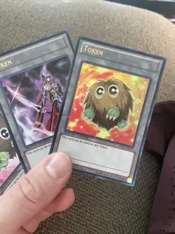 Yugioh 3 Card Token Collection Lot NM Conditions TCG Value Bundle Free Ship!! - Image 2