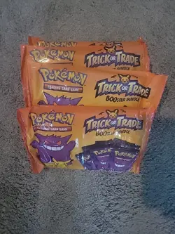 Nintendo Pokemon TCG BOOster Trick Or Trade Trading Card Game - 120 Cards 820650850783 - Image 1