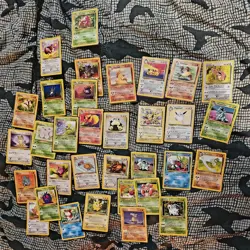 Pokemon 1999 Vintage Jungle Set 32 Card Non Holo Lot!! No DBLS - Image 1