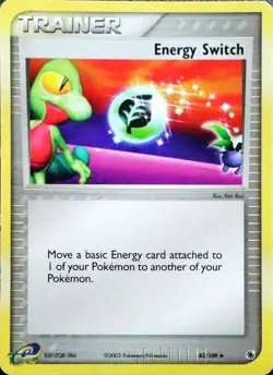 Energy Switch 82/109 Pokemon Ruby & Sapphire Card - Image 1