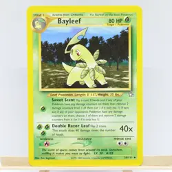 Bayleef 29/111 Pokemon Card TCG Neo Genesis Uncommon LP - Image 3