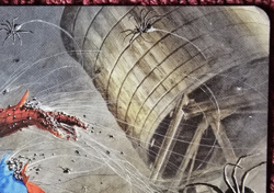 MTG Marvel Heroic Horde Gold Signature Spider-Man Art Card 21/54 Art Series MINT - Image 4