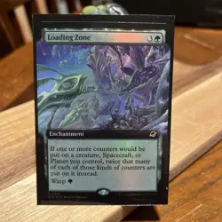 MTG Loading Zone 0344 Edge of Eternities Extended Art Foil Rare NM - Image 1