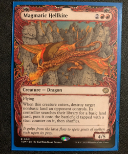 Magmatic Hellkite (Showcase) - Tarkir: Dragonstorm (TDM) - Image 1