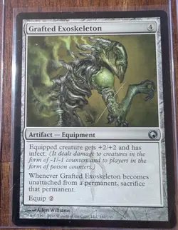 MtG Grafted Exoskeleton Scars of Mirrodin Regular - Image 1