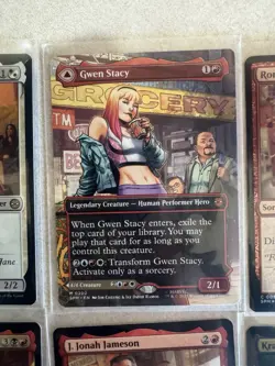 Gwen Stacy (0202) (Borderless) Marvel's Spider-Man Regular With Lot Of Others - Image 1