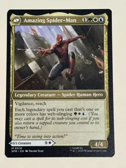 Peter Parker - SPM 0010 - NM - MTG Magic - Image 2