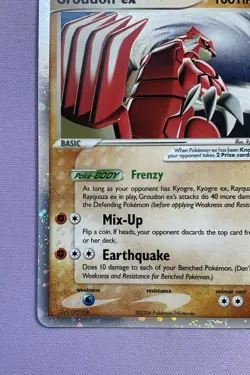 Pokemon Groudon ex Holo Black Star Promo 2006 #038, Mint/NM - Image 5