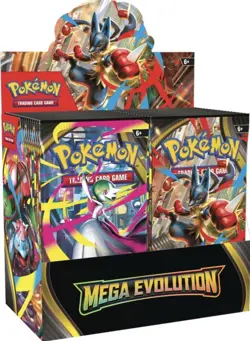 PRESALE Pokemon TCG Mega Evolution Booster Display Box (36 Packs) New & Sealed - Image 1