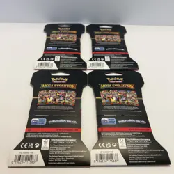 Pokemon TCG (4) Mega Evolutions Sleeved Booster Packs - Full Art Set - Image 2