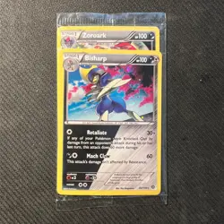 Pokemon TCG Sealed Bisharp 64/114 Zoroark 91/162 Cosmos Promo NM (2 Cards) - Image 1