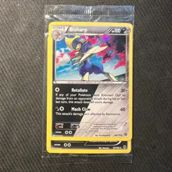 Pokemon TCG Sealed Bisharp 64/114 Zoroark 91/162 Cosmos Promo NM (2 Cards) - Image 2