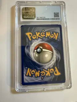 Pokemon Gold W Stamp 1st Edition Jungle Duelist Promo Card Pikachu 60/64 CGC 8.5 - Image 2