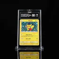 Pokemon Canada Pokemon Center Special Delivery Pikachu SWSH074 Holo TAG 9 MINT - Image 1