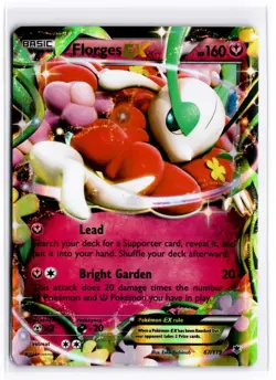 2014 TCG Pokemon #67 Florges EX 67/119 Phantom Forces - Image 1