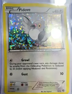 Pokemon Pidove 11/12 McDonald’s Promo 2011 Holo Confetti NM - Image 1