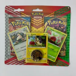 2021 Pokemon SWSH Snorlax *Swirl* Morpeko Applin Promo Blister 2 Booster Packs - Image 1