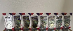 Pokemon Temporal Forces Checklane Blister Set of 8 (Carvanha/Bellibolt) - Image 1