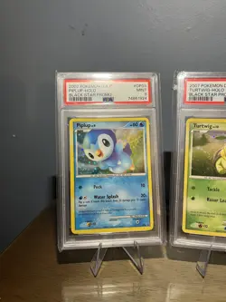 PSA 9 Pokemon TCG - Piplup, Chimchar, & Turtwig - DP Black Star Promos - Image 4