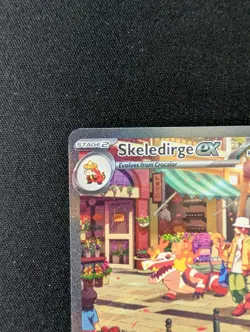 1x Skeledirge ex - 258/193 - Special Illustration Rare Pokemon SV02 - Paldea Ev - Image 3
