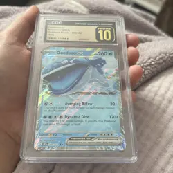 Pokemon TCG Dondozo ex 066/182 Destined Rivals - Graded CGC PRISTINE 10 - Image 3