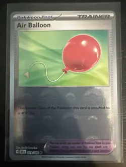 Air Balloon Poke ball Holo 079/086 Black Bolt Uncommon Pokemon TCG - Image 1