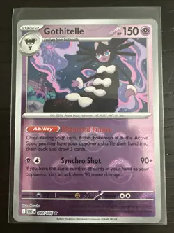 Gothitelle 043/086 Poke Ball Pattern - Sv: White Flare Holo (NM) - Pokemon TCG - Image 1