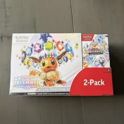 Pokemon TCG Prismatic Evolutions Costco 2-Pack ETB with Booster Bundle Costco - Image 1