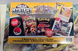 POKEMON MEGA MYSTERY POWER BOX 2025 HOLIDAY MEIJER EXCLUSIVE - Image 2