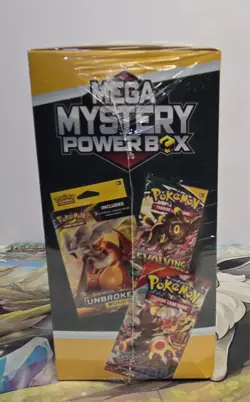 POKEMON MEGA MYSTERY POWER BOX 2025 HOLIDAY MEIJER EXCLUSIVE - Image 4