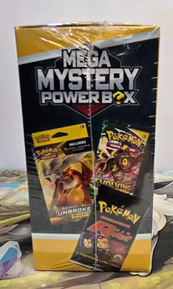 POKEMON MEGA MYSTERY POWER BOX 2025 HOLIDAY MEIJER EXCLUSIVE - Image 5