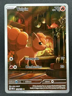 Pokemon TCG Vulpix Mega Evolution 138/132 Mint Condition - Image 1