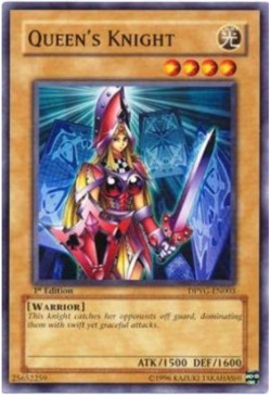 Yu-Gi-Oh! - Queen's Knight - DPYG-EN003 - Common - Unlimited - NM/M - NEW - Image 1
