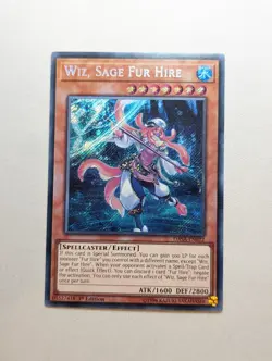Wiz, Sage Fur Hire (DASA-EN022) - Secret Rare 1st Edition - Yugioh - Image 1