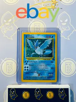 Articuno 2/62 MP Played Fossil set 1999 Pokemon Card Holo Rare Holofoil - Image 1