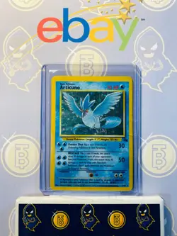 Articuno 2/62 HP Played Fossil set 1999 Pokemon Card Holo Rare Holofoil - Image 1