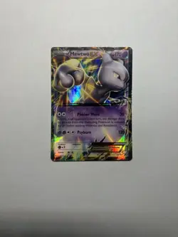 Pokemon Mewtwo EX TCG XY183 Promo Card - Image 1