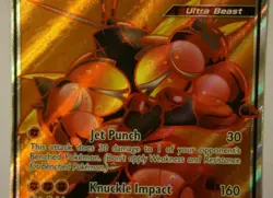 Pokemon Crimson Invasion Buzzwole GX 104/111 Full Art Ultra Rare Pokemon Card - Image 5