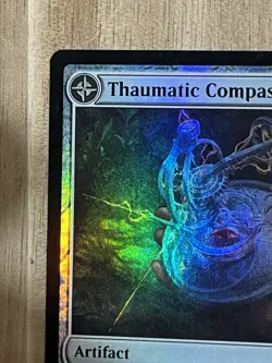 Magic The Gathering MTG Card Thaumatic Compass Spires Of Orazca 249/279 Foil LP - Image 2