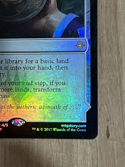 Magic The Gathering MTG Card Thaumatic Compass Spires Of Orazca 249/279 Foil LP - Image 4