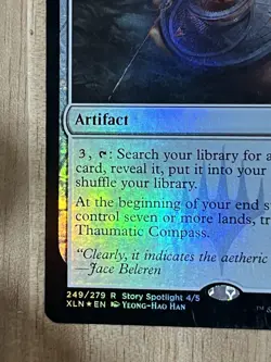 Magic The Gathering MTG Card Thaumatic Compass Spires Of Orazca 249/279 Foil LP - Image 5