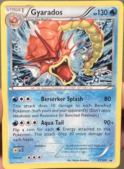 Pokemon TCG XY Shiny Gyarados Holo Black Star Promo Card XY109 Shining NM - Image 1