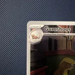 Gumshoos Illustration Rare 153/132 Mega Evolution Pokemon TCG Near Mint Card NM - Image 3