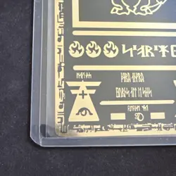 Pokemon Ancient Egyptian Charizard Gold Metal Card - Image 5