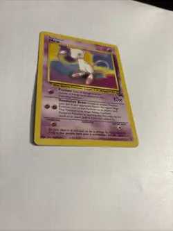 Pokemon Mew TCG 2000 Black Star Promo 8 Regular Vintage Card LP/NM Condition - Image 3