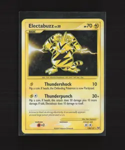 Electabuzz 128/127 Platinum Secret Rare Holo Pokemon Card - Image 1